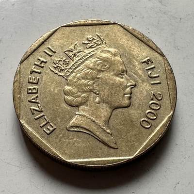 🌹外币初藏🌹🐯2026年第48场   每周二四六晚8️⃣点  大洋洲硬币专场 斐济2000年¥1