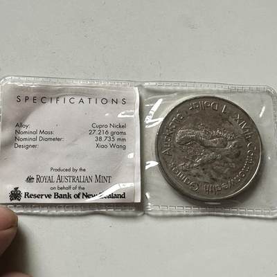 🌹外币初藏🌹🐯2026年第48场   每周二四六晚8️⃣点  大洋洲硬币专场 新西兰 1989年 英联邦运动会 1元游泳 克朗纪念币