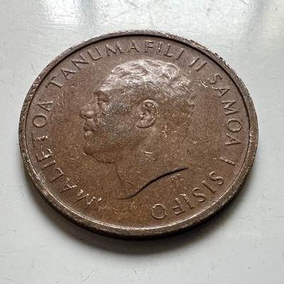 🌹外币初藏🌹🐯2026年第48场   每周二四六晚8️⃣点  大洋洲硬币专场 西萨摩亚 1967年  1分