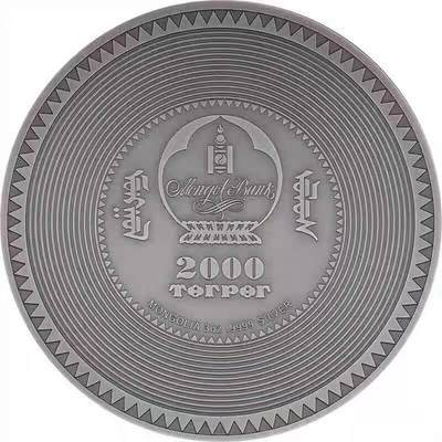 【币将精彩】世界钱币拍卖拍卖（2026-5-6） 蒙古2024年曼荼罗文殊菩萨高浮雕3盎司银币发行333枚带证书包装