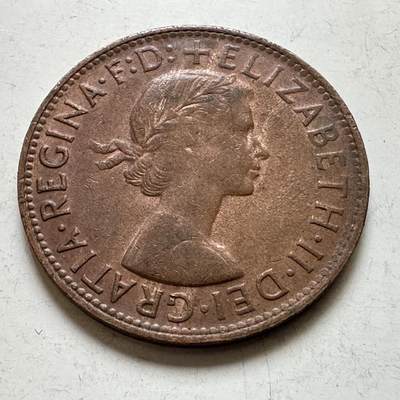 🌹外币初藏🌹🐯2026年第48场   每周二四六晚8️⃣点  大洋洲硬币专场 澳大利亚 1962年 一便士 