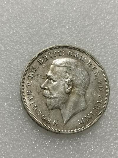 天下钱庄专场欢迎参拍 英国乔治五世木马剑银币