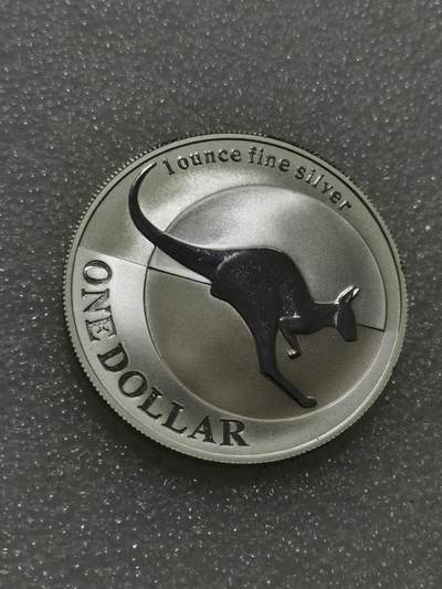 天下钱庄专场欢迎参拍 2004澳大利亚袋鼠1盎司银币