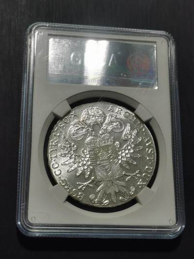 天下钱庄专场欢迎参拍 奥匈帝国大奶妈银币，官方后铸