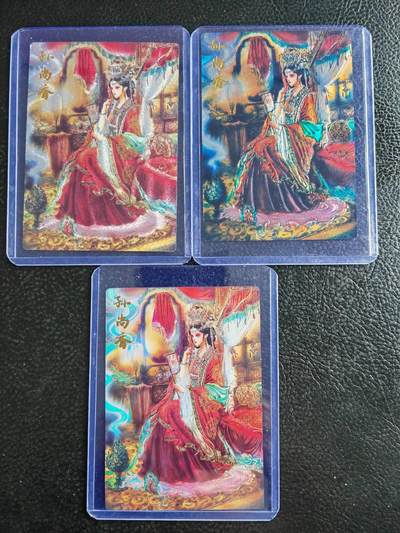 第114期阳大大卡牌拍卖第114期（持续收拍品，周五晚上九点截拍，进群福利早知道） 【三工艺】齐卡文化 梓墨三国 孙尚香 彩雕+粗闪+光刻 三工艺