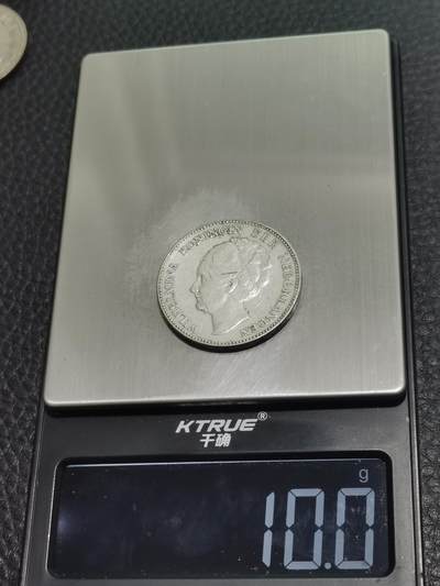 天下钱庄专场欢迎参拍 荷兰威廉敏娜女王1盾银币