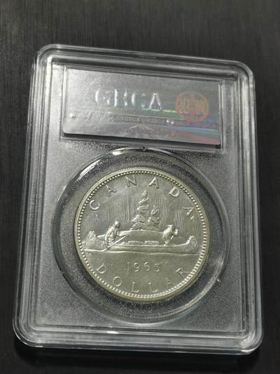 天下钱庄专场欢迎参拍 加拿大1加元银币