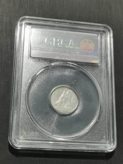 天下钱庄专场欢迎参拍 加拿大伊丽莎白10分银币