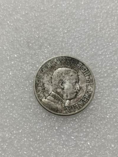 天下钱庄专场欢迎参拍 意大利胜利马车1里拉银币