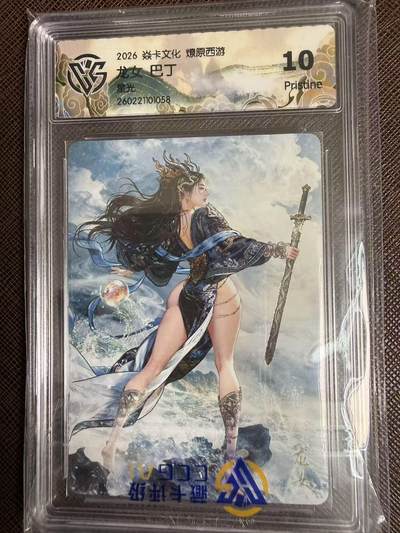 第114期阳大大卡牌拍卖第114期（持续收拍品，周五晚上九点截拍，进群福利早知道） 【10P】焱卡文化 西游姬 巴丁 龙女 星光058