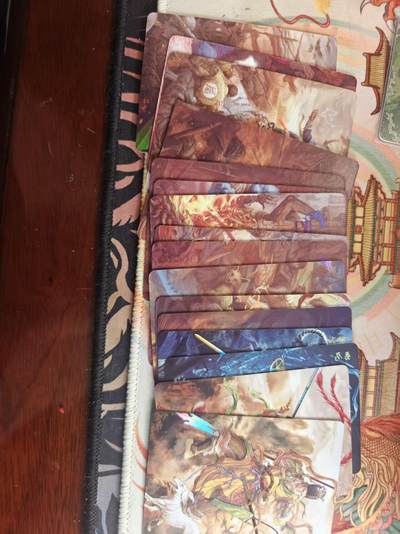 寸草不生 马年拍卖第四期 GOGOGO   燎原 问道东方 彩闪 一组