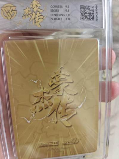 寸草不生 马年拍卖第四期 GOGOGO   2025 焱卡文化豪杰传
甄宓（C）
SGHZ-兑换卡（浮雕折光）
10G