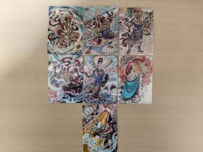 寸草不生 马年拍卖第四期 GOGOGO   卡德曼 贾志鹏   西游姬 背卡 7张