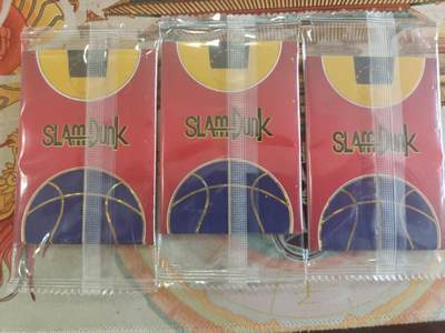 寸草不生 马年拍卖第四期 GOGOGO   潮卡 摩卡 灌篮高手pr 9张 原封 每包3张