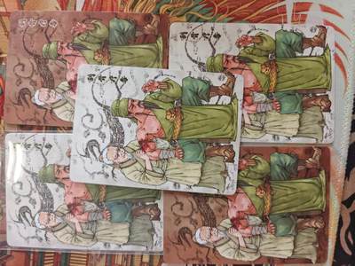 寸草不生 马年拍卖第四期 GOGOGO   小花瓣 祖师爷 刮骨疗伤 5张