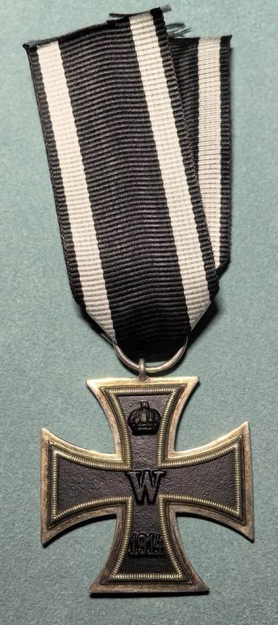 盛世勋华——号角文化勋章邮票专场拍卖第319期 德国（一战）二级铁十字勋章 带KO厂标