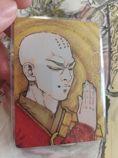 寸草不生 马年拍卖第四期 GOGOGO   小花瓣 手绘复刻 法海 082/100