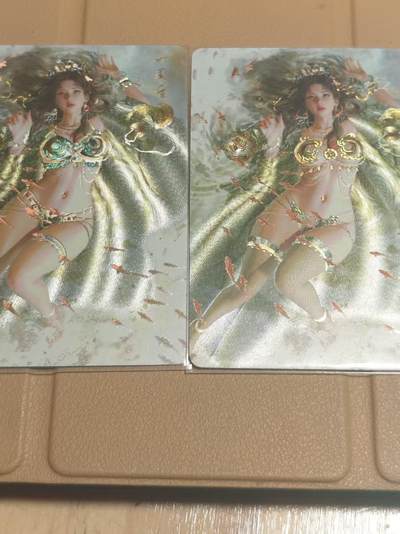 寸草不生 马年拍卖第四期 GOGOGO   燎原卡牌  刷子老师  小周后 幻彩折光 一对