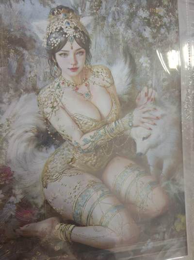 寸草不生 马年拍卖第四期 GOGOGO   刷子A4玉面公主070/300；