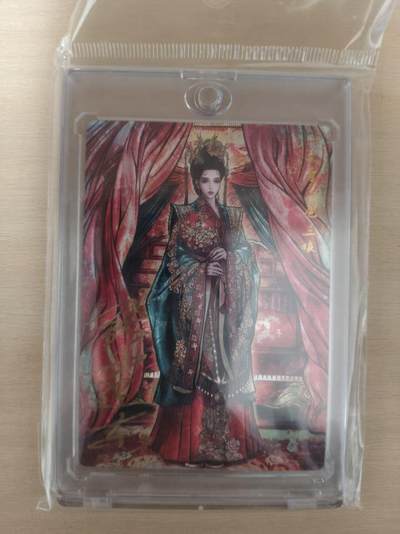 寸草不生 马年拍卖第四期 GOGOGO   张建东亲签  张建东水浒  一丈青扈三娘 亲签 限编024/108