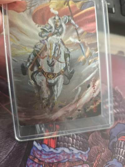 寸草不生 马年拍卖第四期 GOGOGO   【亲签】忠义水浒  蛋包饭亲签 小李广花荣   33/33