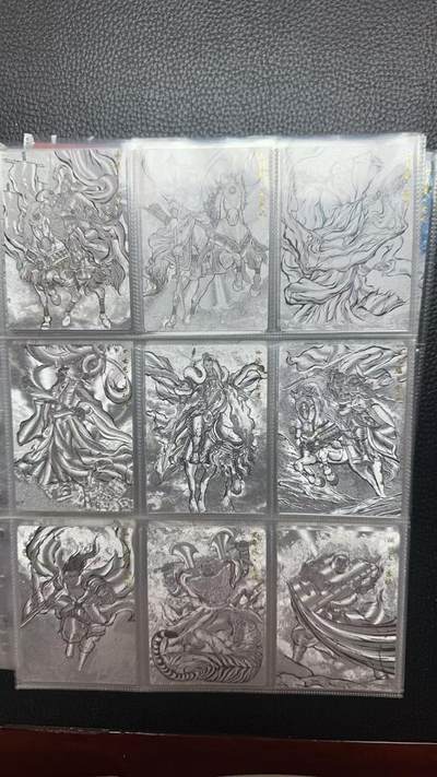 寸草不生 马年拍卖第四期 GOGOGO   卡德曼 张建东水浒 第二档 线稿 粗闪 一套 51+6