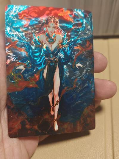 寸草不生 马年拍卖第四期 GOGOGO   奇点卡牌 宗rich 天帝少女光刻