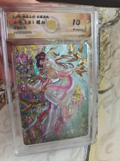 寸草不生 马年拍卖第四期 GOGOGO   燎原三国 罐儿 小乔 B  浮雕折光 10P'