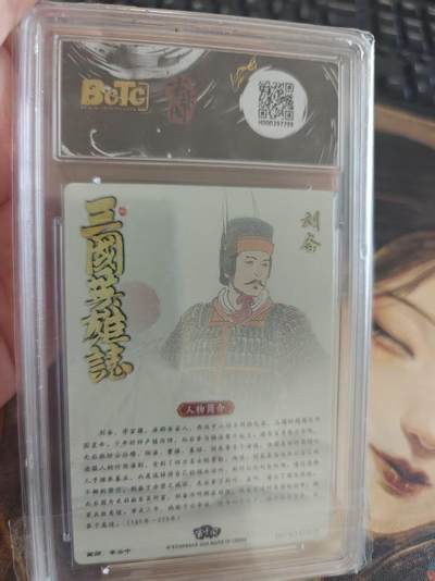 寸草不生 马年拍卖第四期 GOGOGO   三国英雄志
刘备白背
画师：李云中
10分