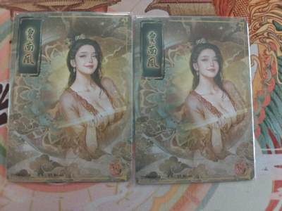 寸草不生 马年拍卖第四期 GOGOGO   刷子人间传贾南风幻彩折光双服饰一对；