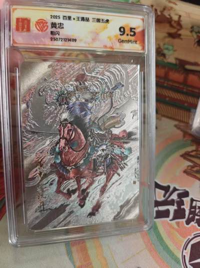 寸草不生 马年拍卖第四期 GOGOGO   2025 百里×王涌喆 三国五虎
黄忠
9.5
粗闪