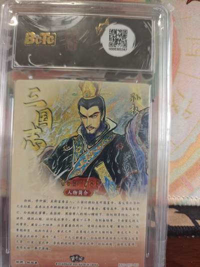 寸草不生 马年拍卖第四期 GOGOGO   三国英雄志
孙权（限编版）
画师：权迎东
069/088
10分