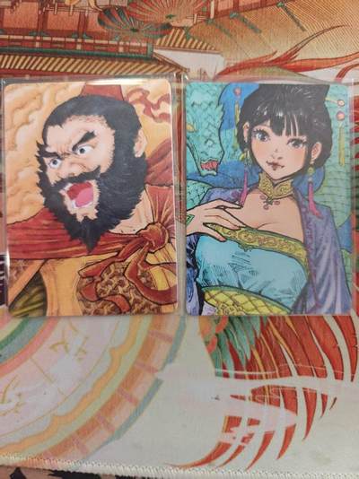 寸草不生 马年拍卖第四期 GOGOGO   小花瓣手绘复刻 2张