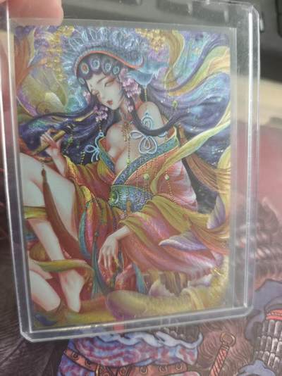 寸草不生 马年拍卖第四期 GOGOGO   【亲签】墨婉文化 太乙签绘 双鱼座  009/010