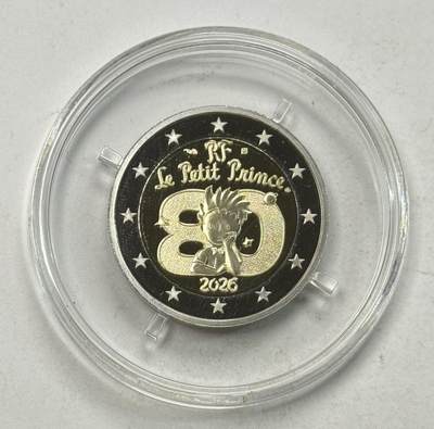 S&S Numismatic世界钱币-拍卖 第134期 - 法国2026年《小王子》在法国出版80周年 2欧元双色精制币盒证齐全