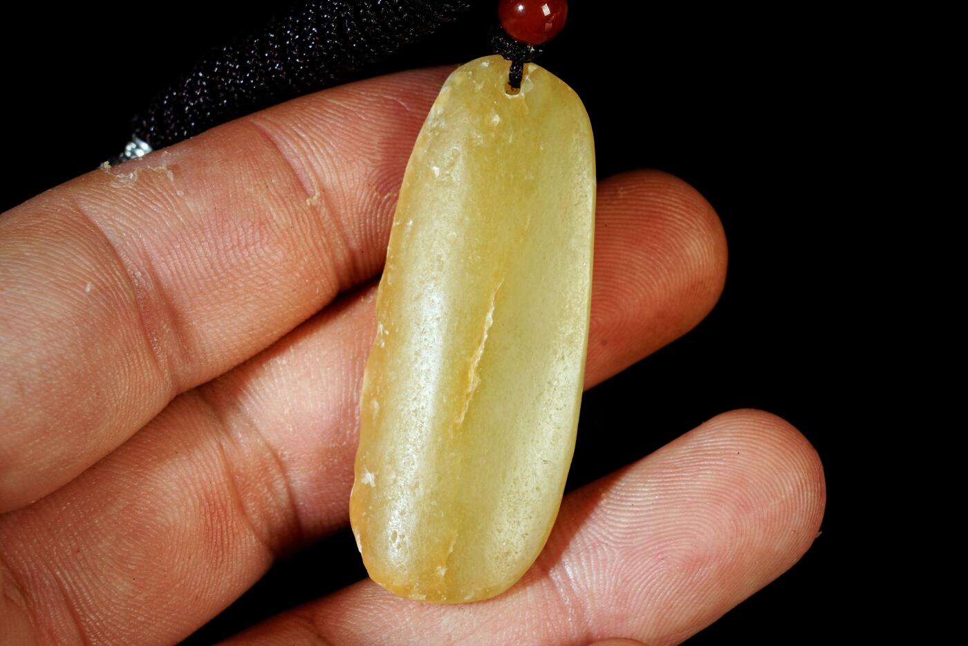 天然和田玉精雕《福寿如意》挂件105-40 - 上海都达拍卖有限公司- 上海