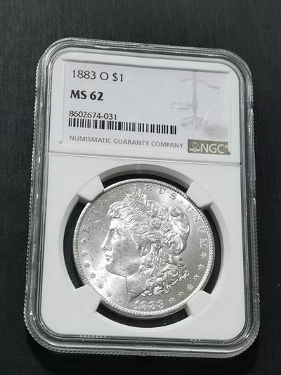 天下钱庄专场欢迎参拍 - NGC MS62 1883美国摩根一美元银币