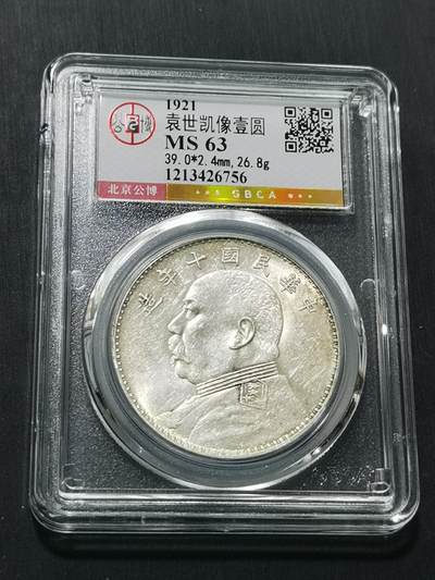 天下钱庄专场欢迎参拍 - 公博评级MS63十年大头