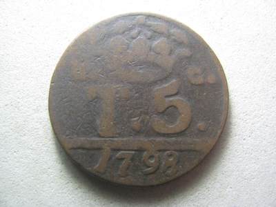 外国钱币 - 1798年 意大利 那不勒斯&西西里 铜币
