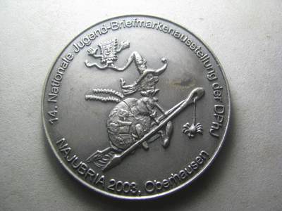 外国钱币 - 2003年 青年邮展纪念章