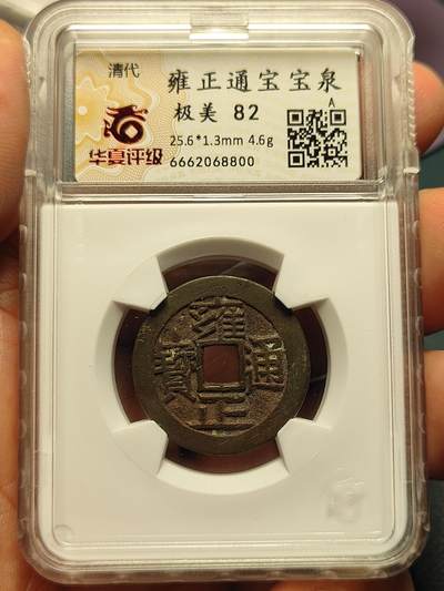 🏮 清代雍正通宝宝泉局铜钱- 无芸大狸- 麦稀奇