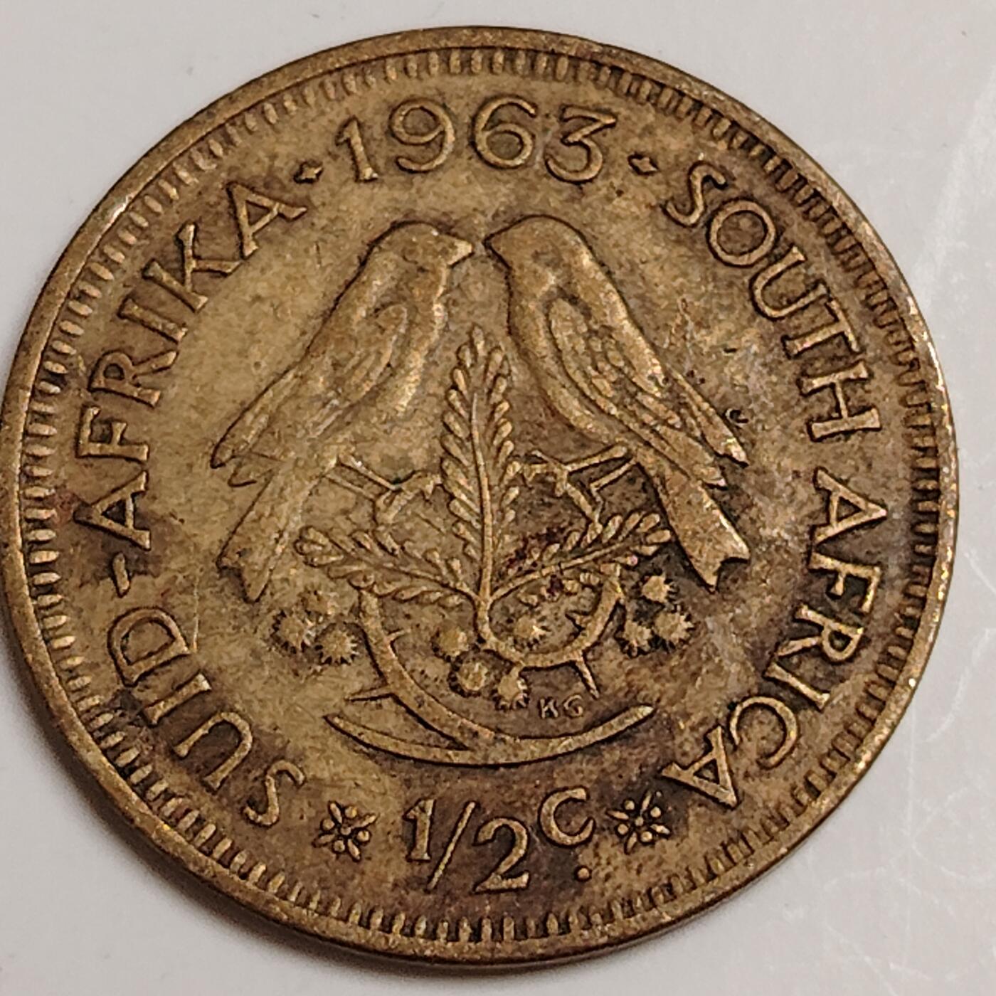 邮币 南非🇿🇦 1963年1/2分- Keven~凯文🌾邮币坊- Keven~凯文🌾邮币坊- 麦稀奇