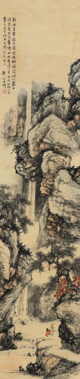 郑午昌山水四屏- 碧月说宝-北京荣宝拍卖- 碧月说宝-北京荣宝拍卖- 麦稀奇