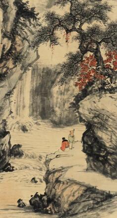 郑午昌山水四屏- 碧月说宝-北京荣宝拍卖- 碧月说宝-北京荣宝拍卖- 麦稀奇
