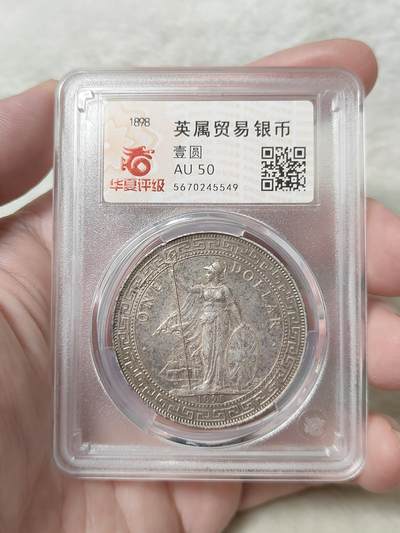 不同年份的英国贸易银元—站洋- 馨香园主1号- 麦稀奇