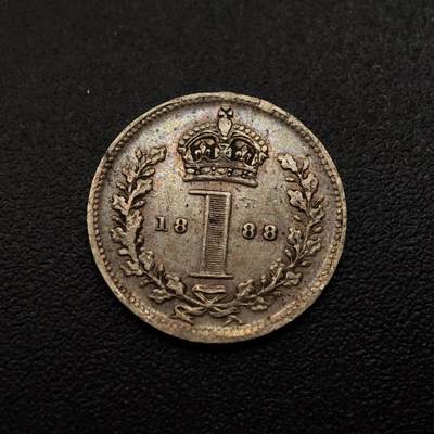 【淘币小摊】限时拍第九百四十三拍 散币场    每周一发货 - 英国1888年维多利亚1便士濯足币