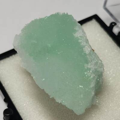 七河・地球奥秘｜精品水晶矿物化石杂件小拍【总第 47 期】周一结标！ - 藏家出品 X869（10）云南蓝纹石 5.1cm盒子矿