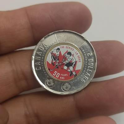 泡泡堂微拍加拿大纪念币专场满50元包邮 - 加拿大纪念二刀
