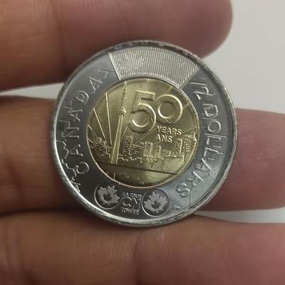 泡泡堂微拍加拿大纪念币专场满150元包邮 - 加拿大纪念二刀