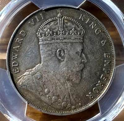 1909年英属海峡殖民地一元银币（Straits Settlements One Dollar